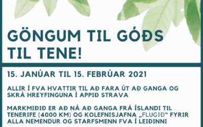 Göngum til góðs – TIL TENE