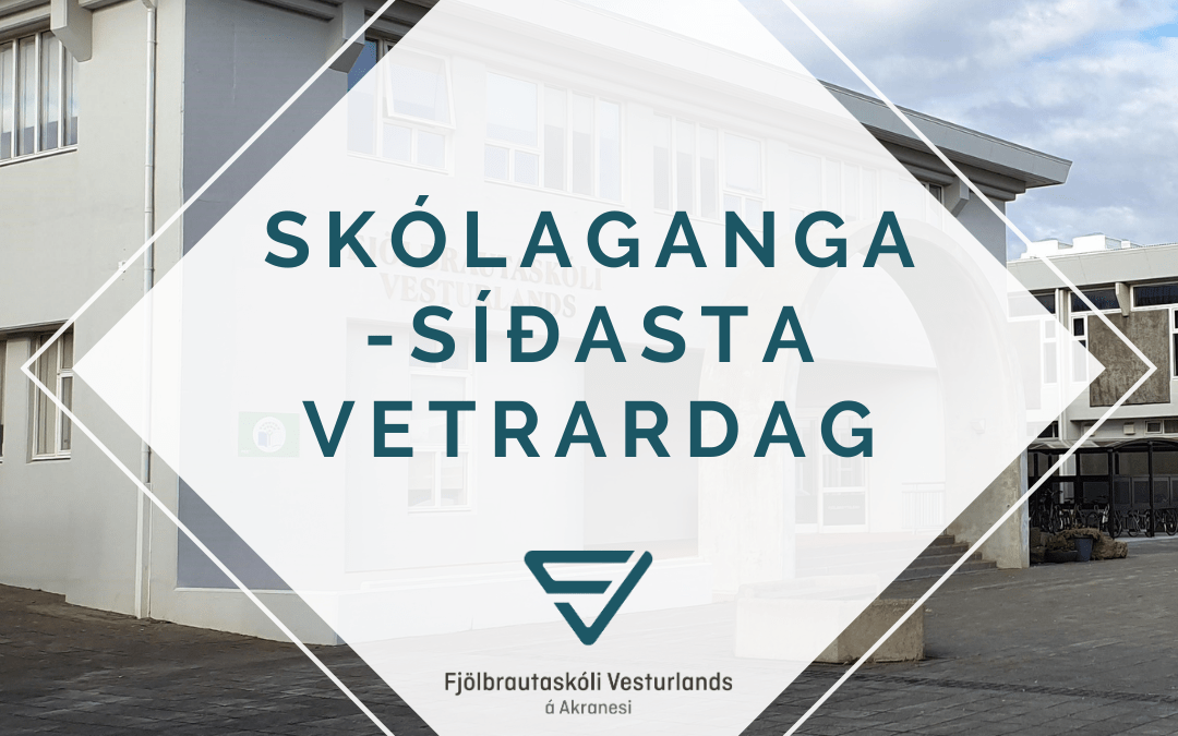 Skólaganga síðasta vetrardag