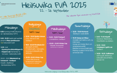 Heilsuvika 22. – 26. september