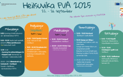 Heilsuvika 22. – 26. september