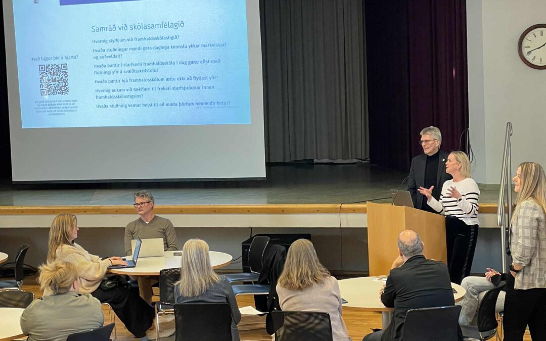 Ráðherra í heimsókn