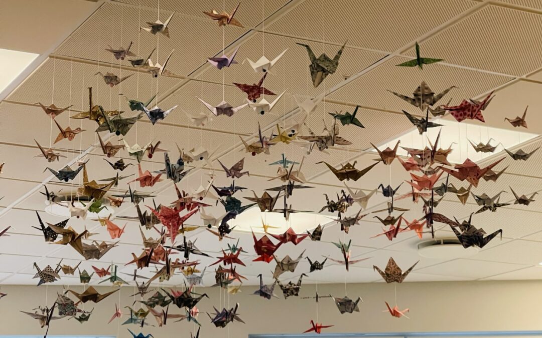 Að brjóta 1000 trönur