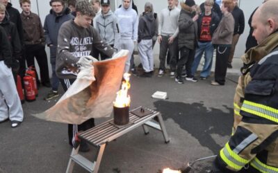 Slökkviliðið í heimsókn